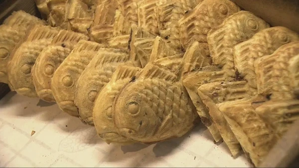 Delicious - looking fish - shaped cookies in Documentary 72 Hours.